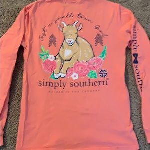Simply southern long sleeve T-shirt.